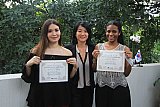 Primera ceremonia de certificados de coreano